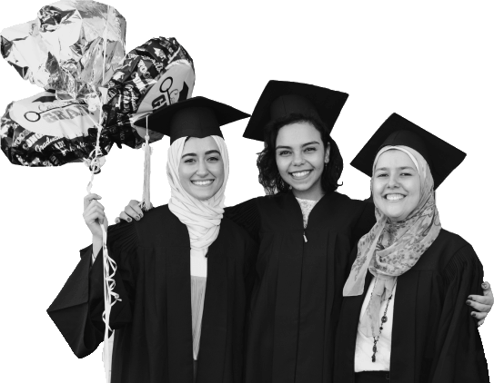 Zewail City graduates on their graduation day